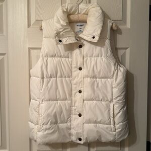 Old Navy Size Large Off White Vest